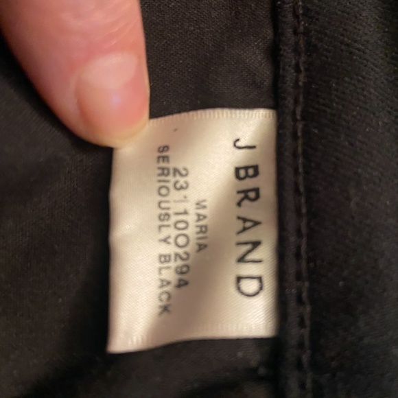 J BRAND Maria seriously black jeans size 31 - Picture 9 of 9